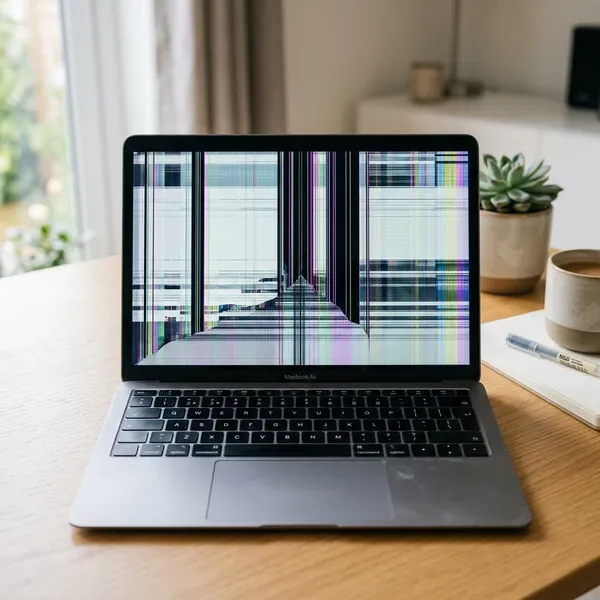 Try these quick fixes for black lines on a laptop screen