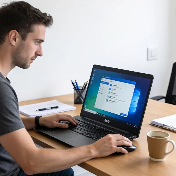 how to reset acer laptop