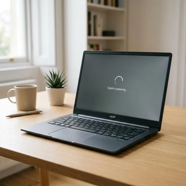 Set up your Acer laptop after reset